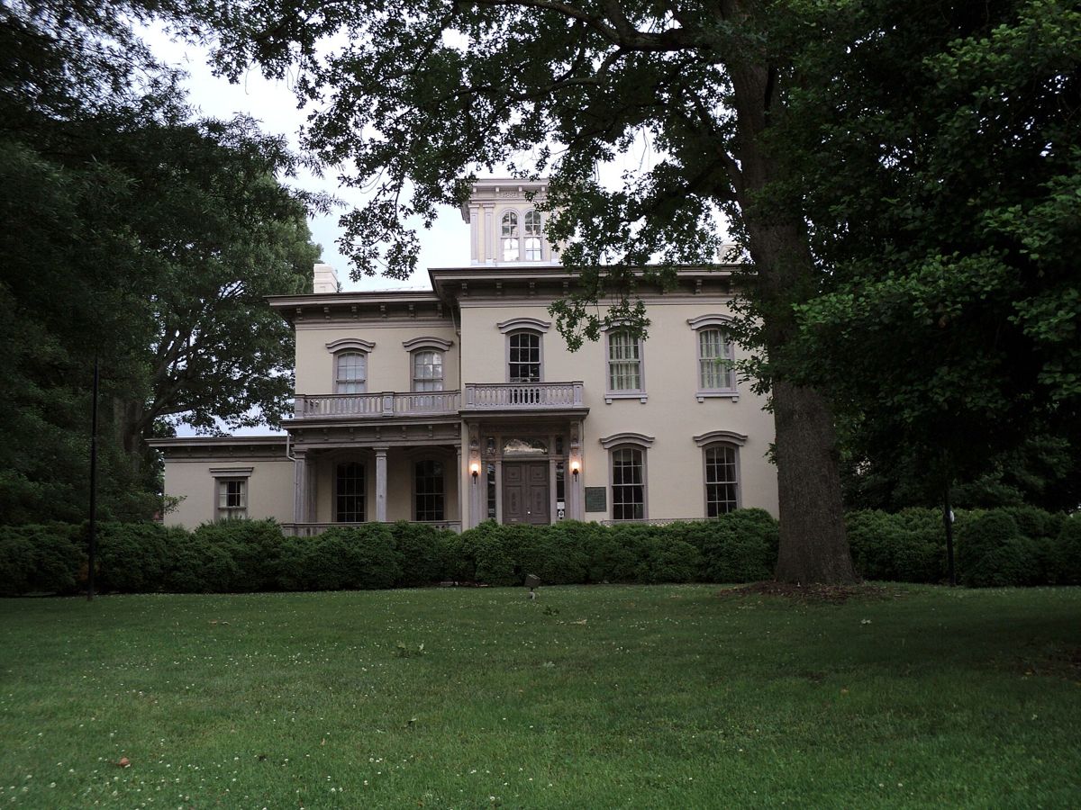 The Italianate Sutherlin Mansion on Danville's Millionaires' Row, home of the Danville Museum of Fine Arts & History